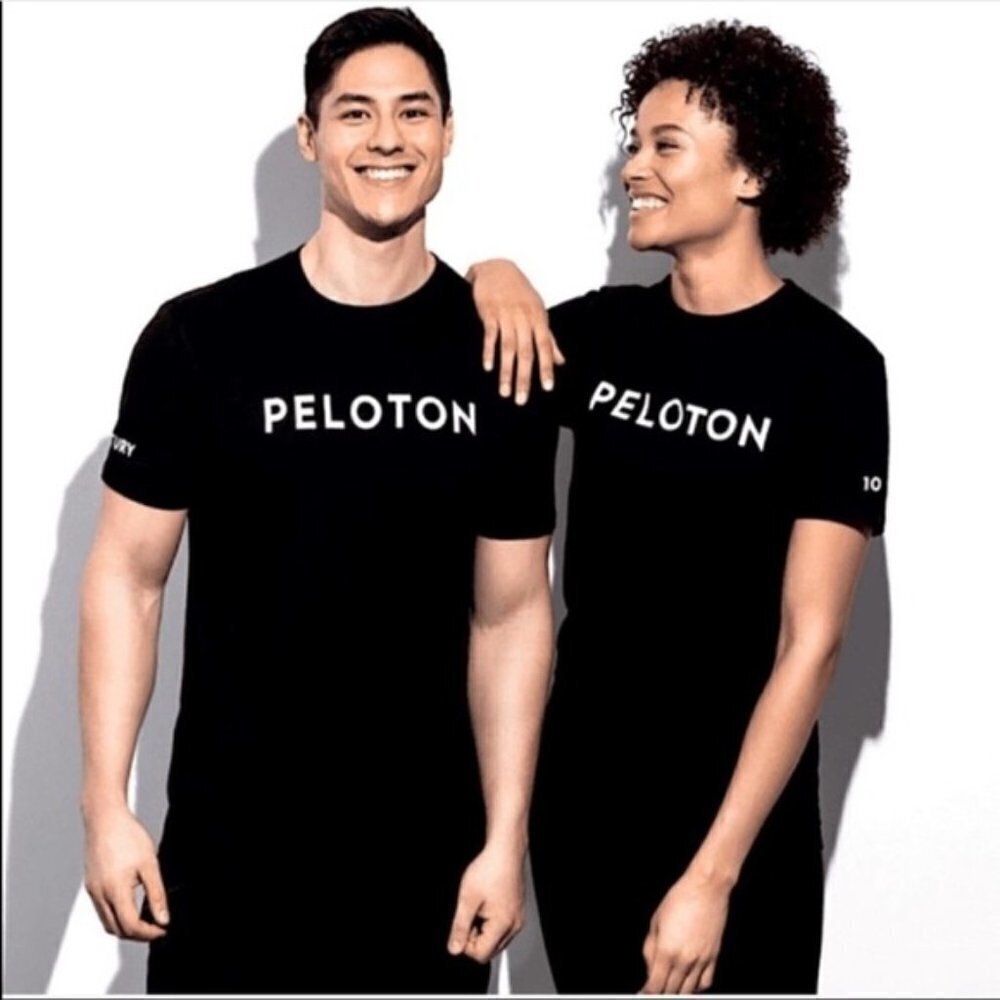 Peloton‎ Women’s Century 100 Black Tee Medium